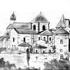 French Castel - Pencil On Paper - Drawings - By Massimo Franzoni, Realism Drawing Artist