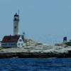 Star Island Lighthouse - Sony A200 Dslr Photography - By Lois Lepisto, Natureweather Photography Artist